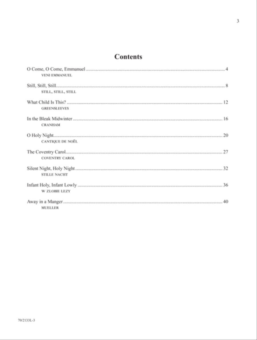Christmas by Candlelight Piano Solo scores gallery preview page 2