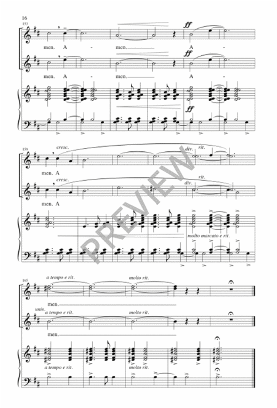 Alleluia! Alleluia! Hearts and Voices Heavenward Raise SA scores gallery preview page 15