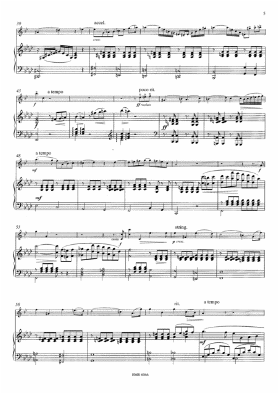 Konzertstuck No. 1 Trumpet Solo scores gallery preview page 6