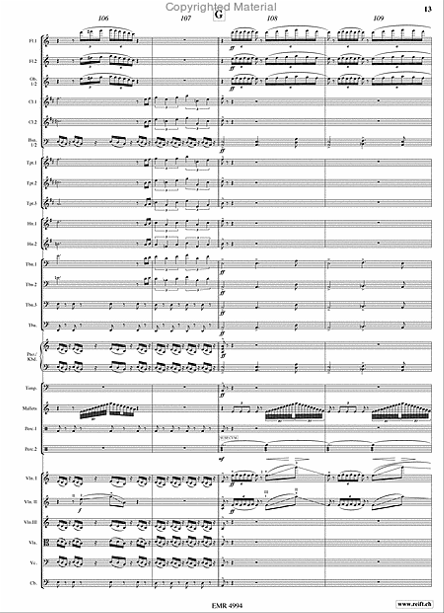 Quo Vadis Orchestra scores gallery preview page 13