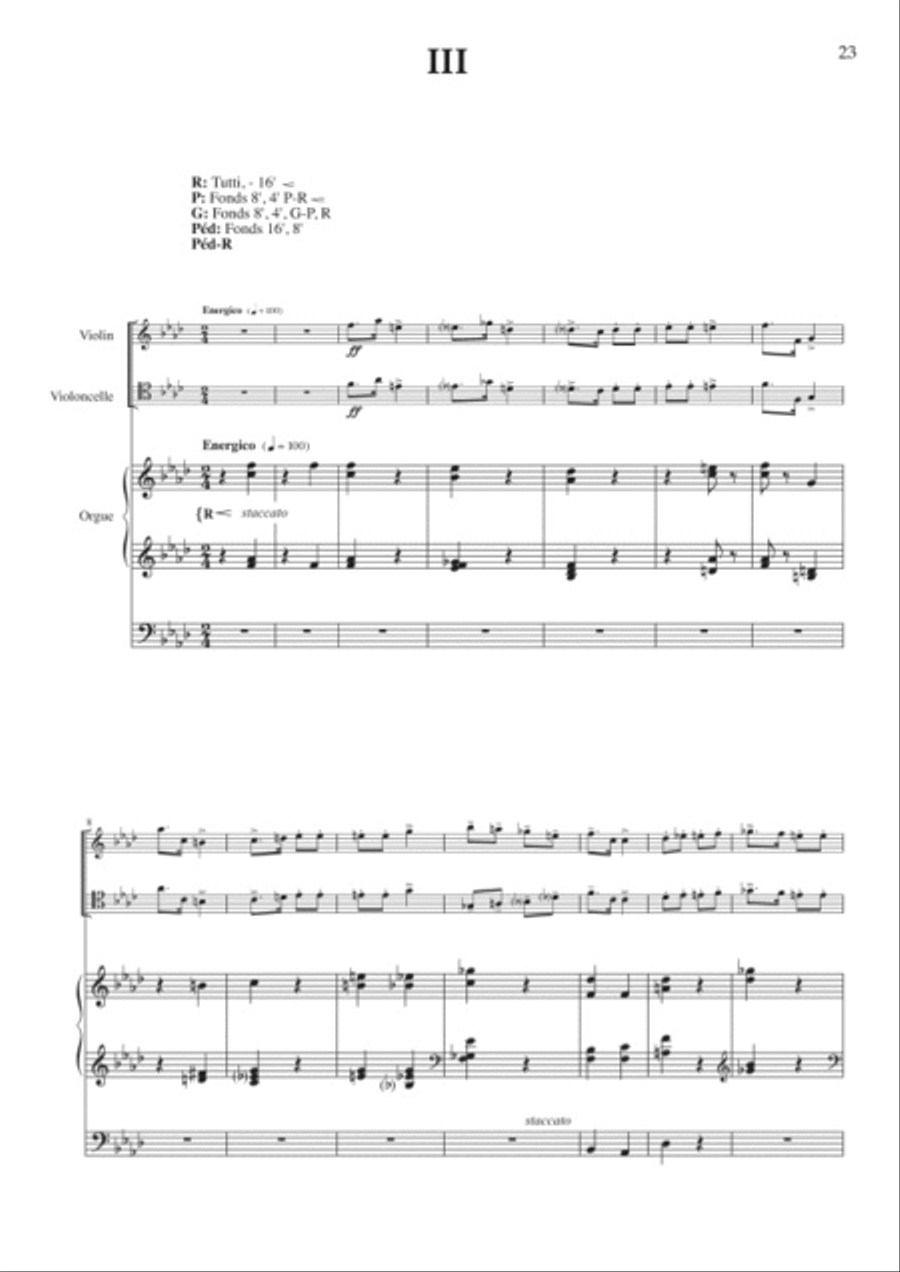 Trio, Op. 55 Cello scores gallery preview page 4