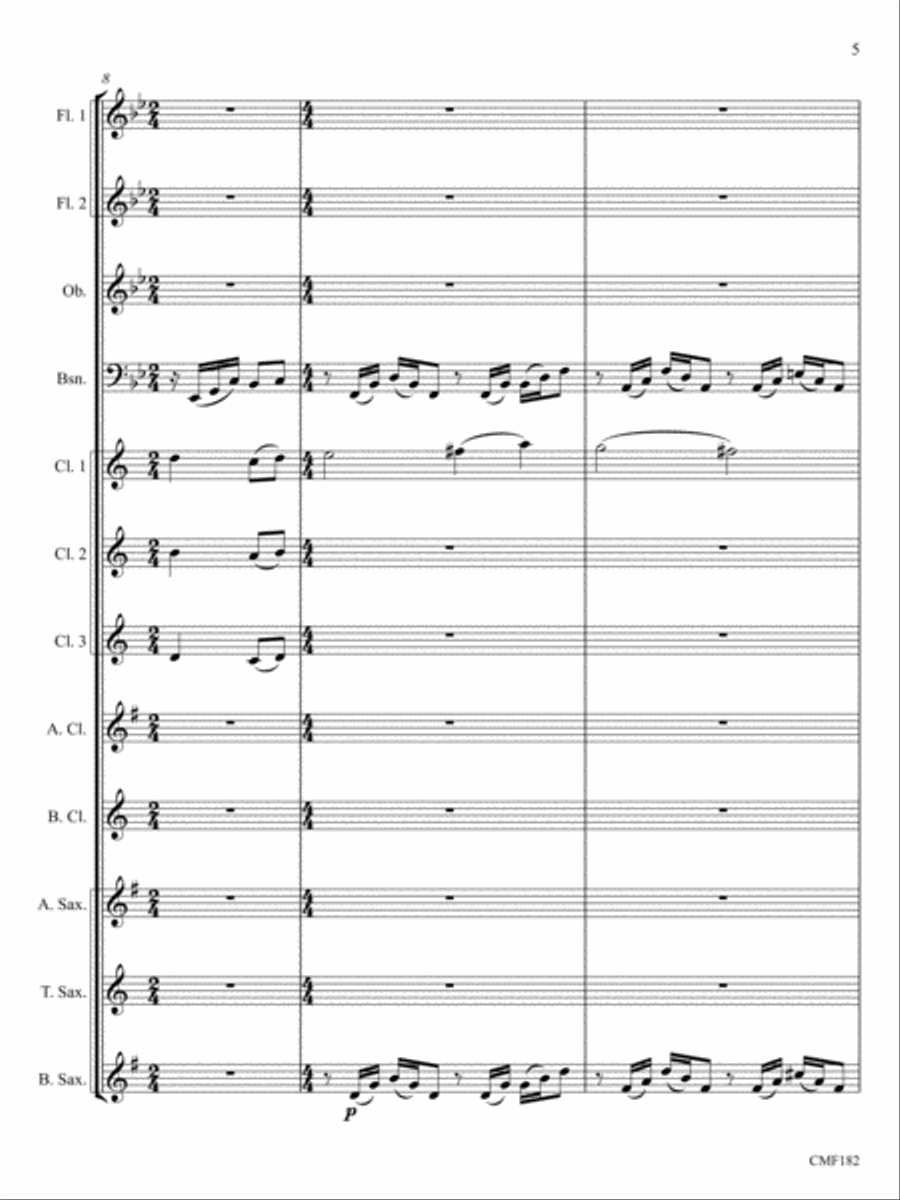 Intermezzo to Suor Angelica Set of Parts scores gallery preview page 5