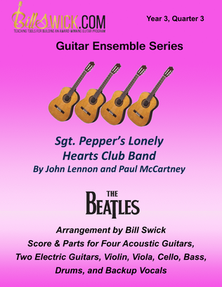 Book cover for Sgt. Pepper's Lonely Hearts Club Band