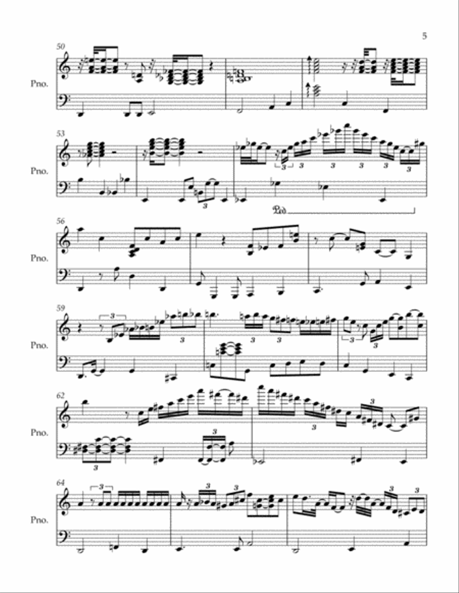 Melodia Del Rio Piano Solo scores gallery preview page 5