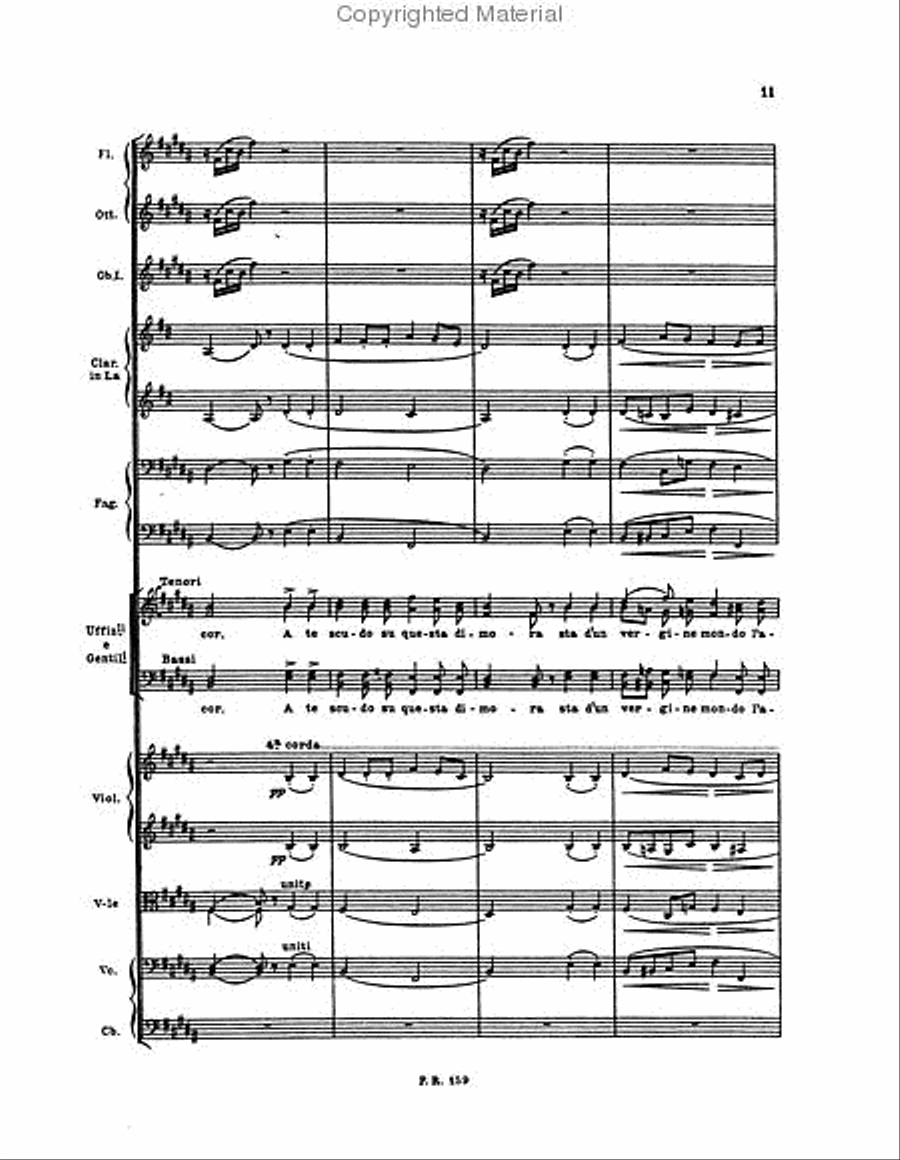 Un Ballo in Maschera Study Score scores gallery preview page 4