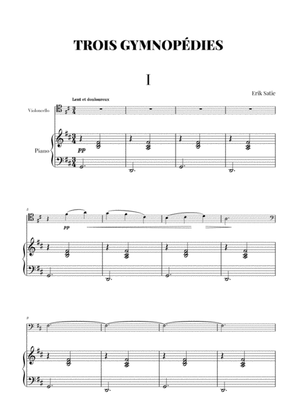 Satie - 3 Gymnopédies (Cello and Piano transcription)