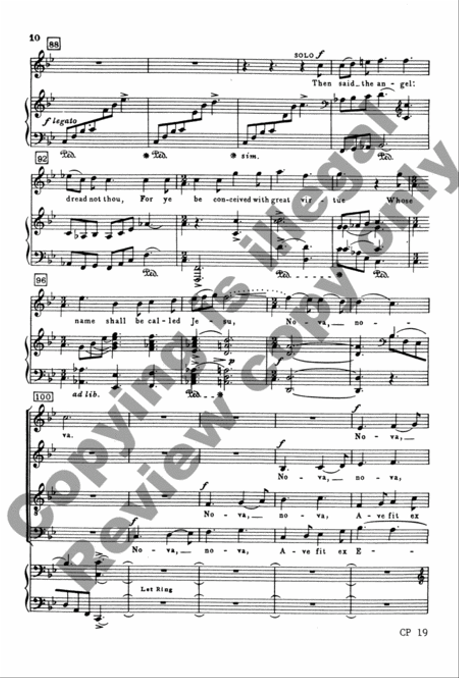 Nova, Nova! Nova, Nova! 4-Part scores gallery preview page 22