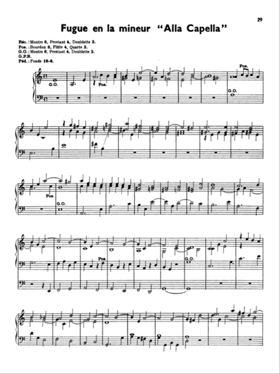 Bach: Organ Works Organ scores gallery preview page 1