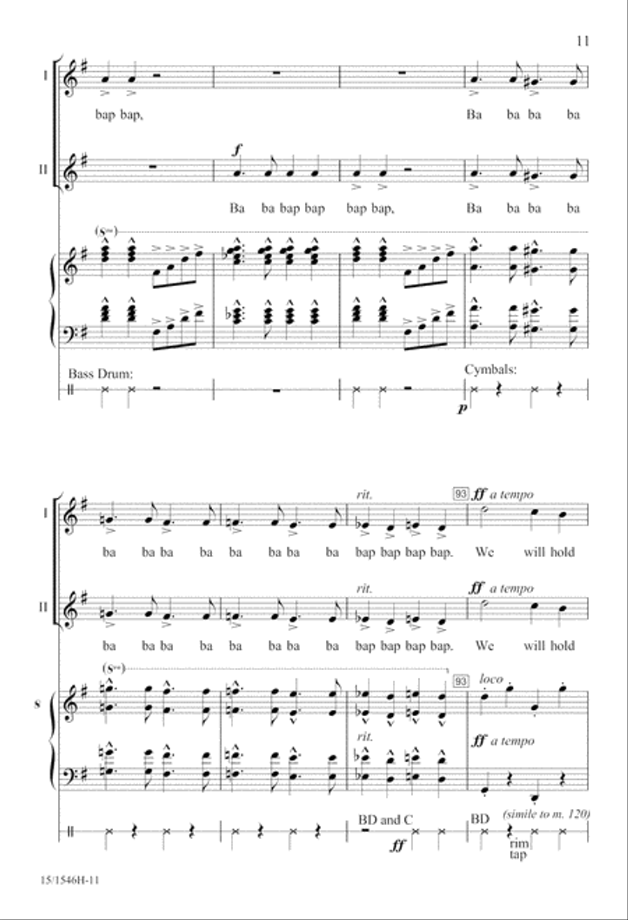 Stars and Stripes 2-Part scores gallery preview page 12