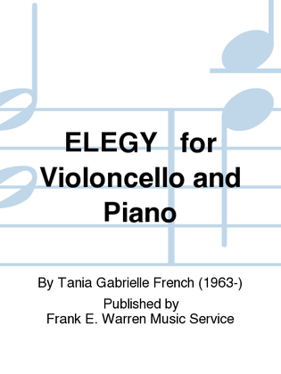Elegy for Violoncello and Piano