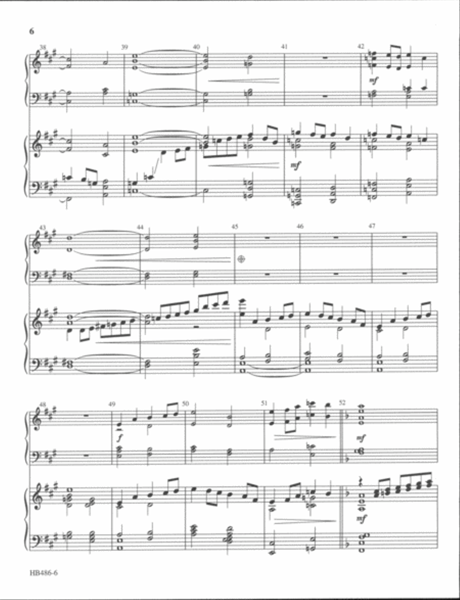 Fanfare of Praise - full score - 3 octaves 3-Octaves scores gallery preview page 11