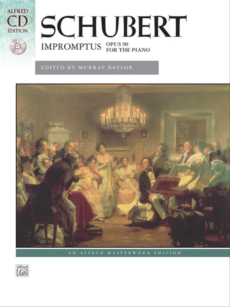 Schubert -- Impromptus, Op. 90 Piano Solo scores gallery preview page 1