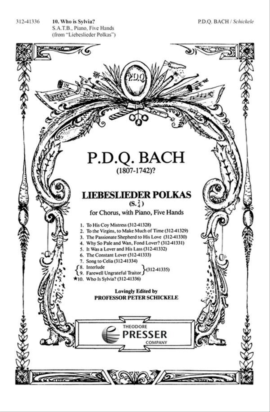 Liebeslieder Polkas, S. 2/4 4-Part scores gallery preview page 1