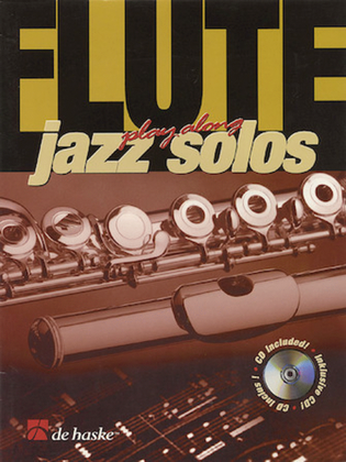Book cover for Flute Play-Along Jazz Solos
