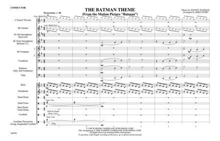 The Batman Theme (from Batman) image number null