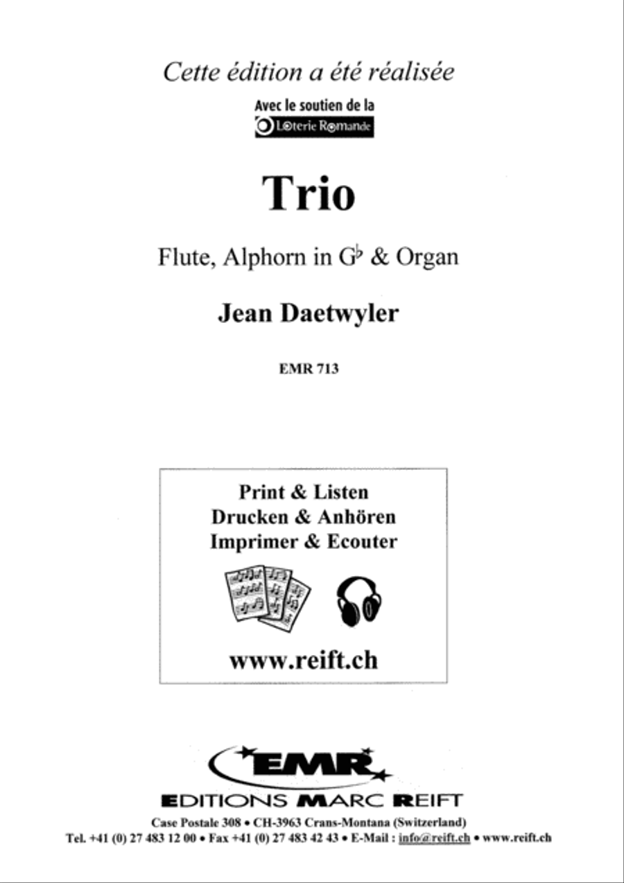 Trio Trio Flute scores gallery preview page 2