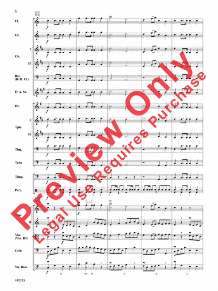 Symphony No. 36, The Linz Full Orchestra scores gallery preview page 27