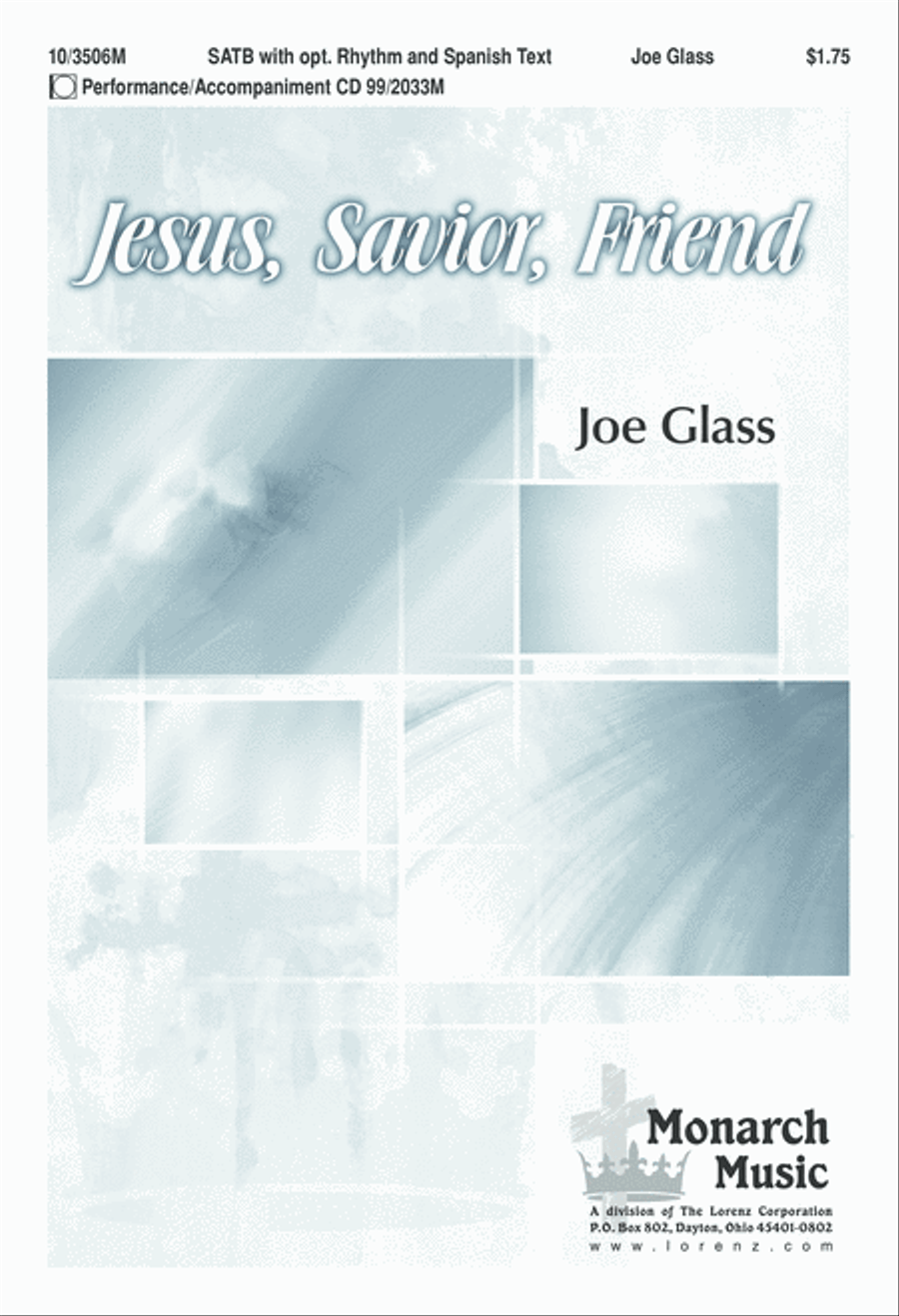 Jesus, Savior, Friend 4-Part scores gallery preview page 1
