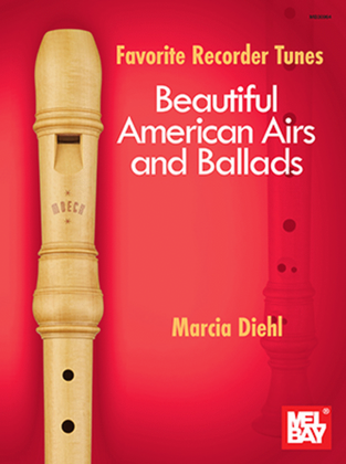 Book cover for Favorite Recorder Tunes - Beautiful American Airs and Ballads