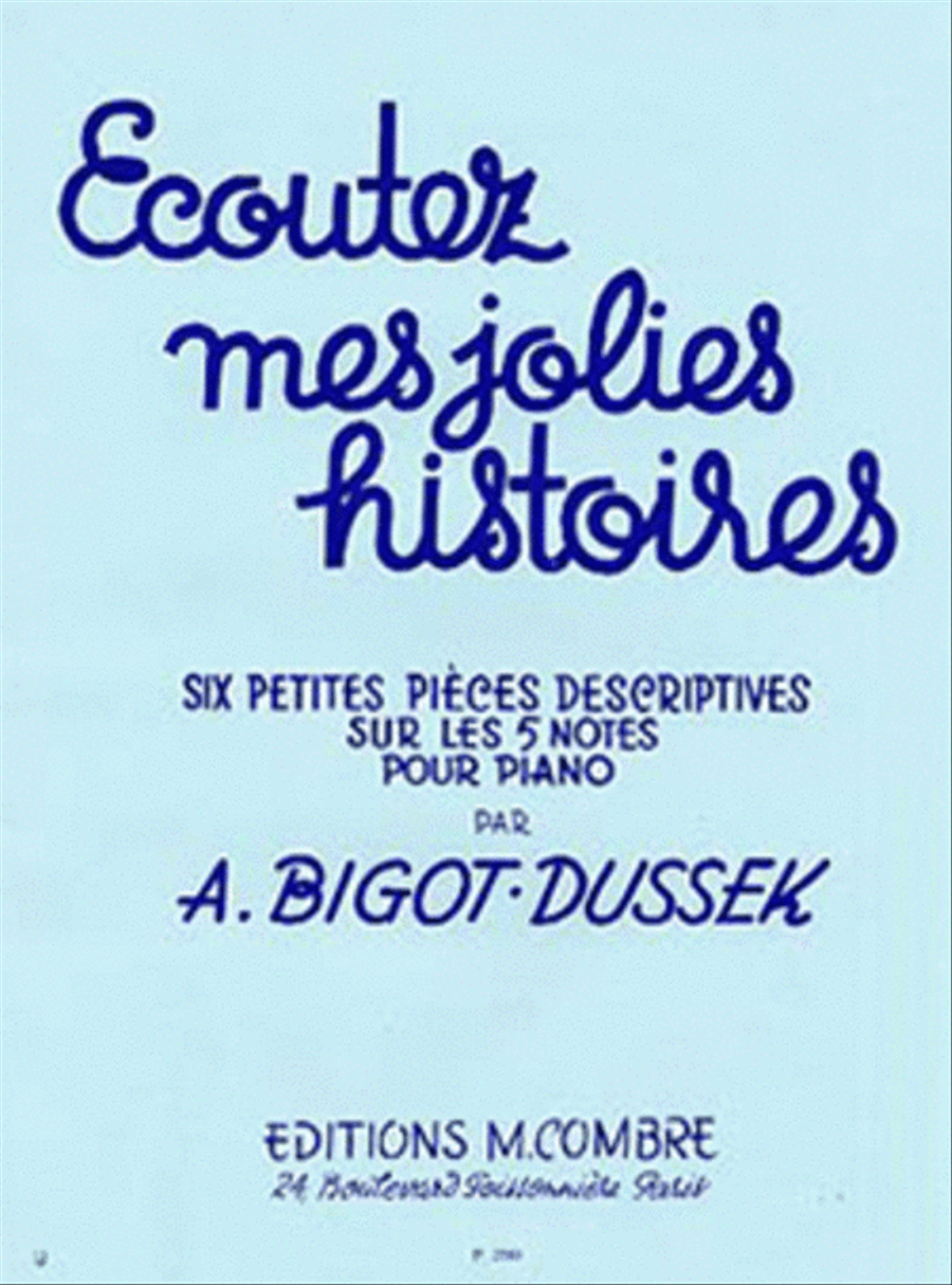 Ecoutez mes jolies histoires