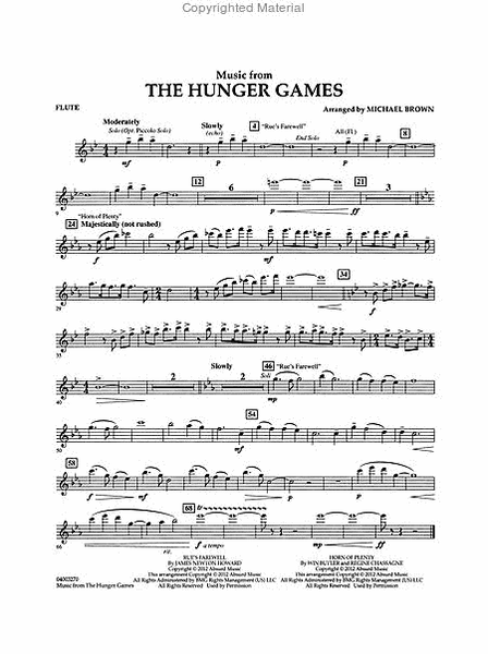 Music from The Hunger Games image number null