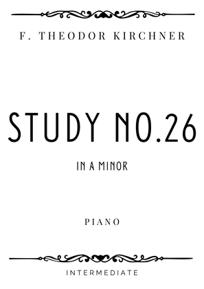 Kirchner - Study No. 26 in A minor - Intermediate