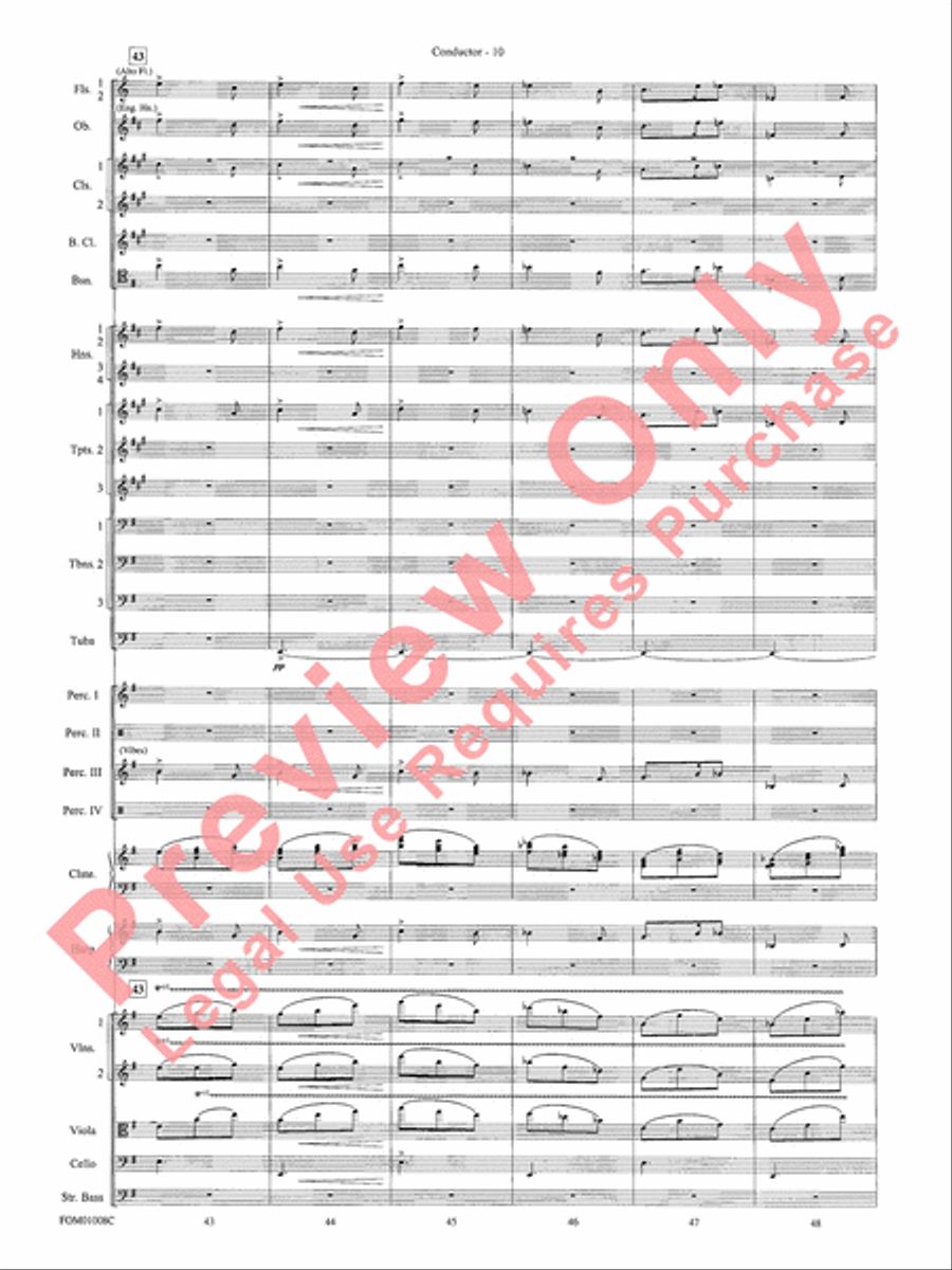 Harry Potter Symphonic Suite Full Orchestra scores gallery preview page 13