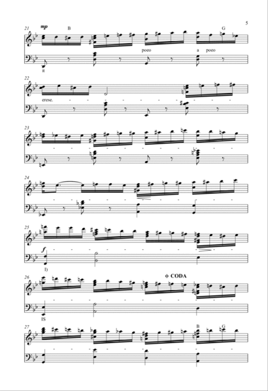 Etude in A Minor Op. 10 No. 2 Piano Method scores gallery preview page 5