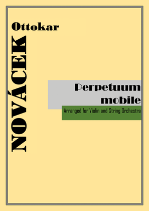 Perpetuum Mobile(arr. for Violin and Strings)