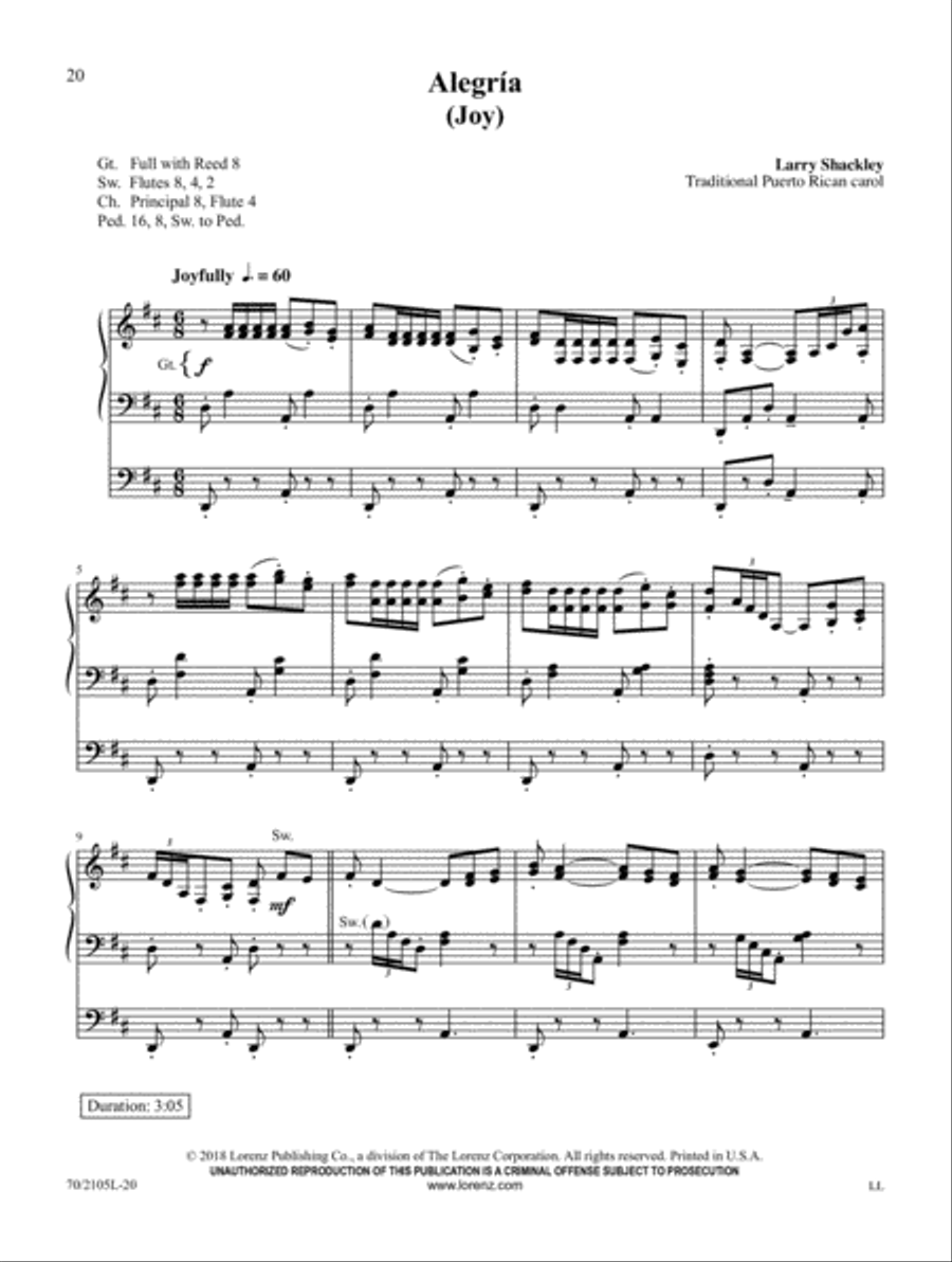 When Christ Was Born When Christ Was Born Organ Solo scores gallery preview page 6
