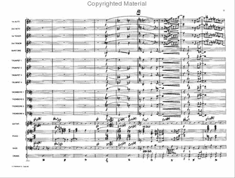 Travelin' Home Travelin' Home Jazz Ensemble scores gallery preview page 12