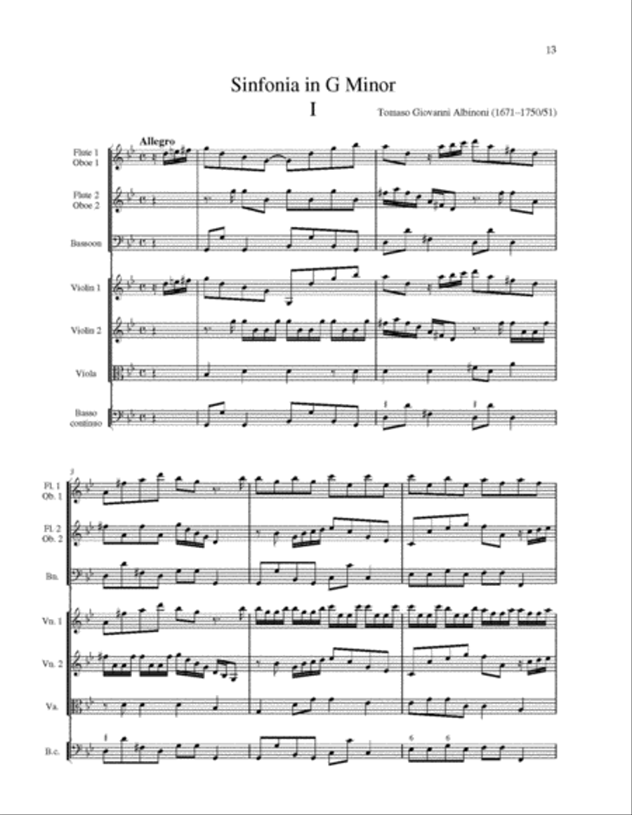 Two Sinfonias Score scores gallery preview page 4