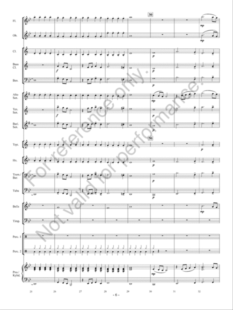 Dynamo Concert Band scores gallery preview page 7