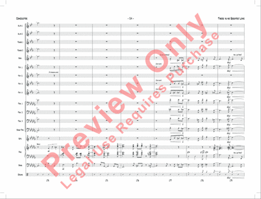 There Is No Greater Love Jazz Ensemble scores gallery preview page 27
