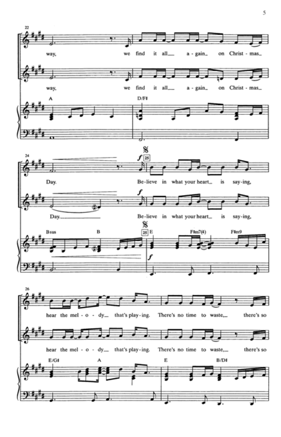 Top Christmas Pop 2-Part scores gallery preview page 2