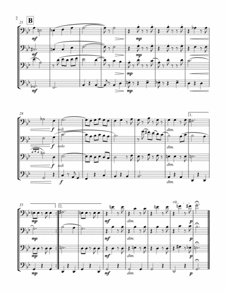Penumbra (Venezuelan Vals) for trombone quartet image number null