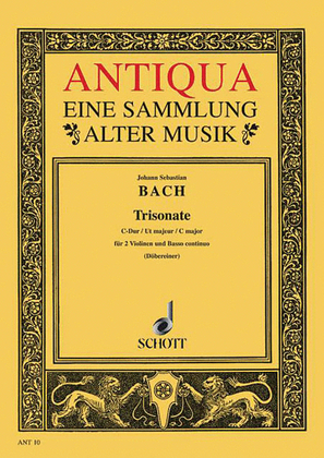 Book cover for Trio Sonata C Major