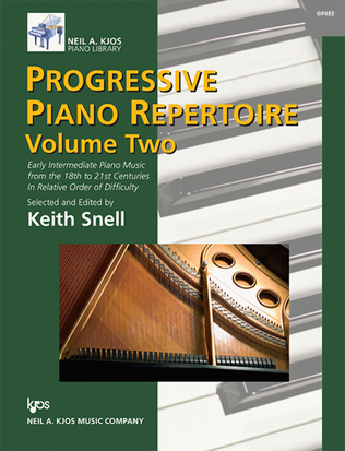 Book cover for Progressive Piano Repertoire, Vol.2