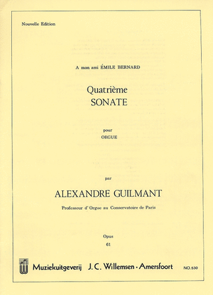 Book cover for Quatrieme Sonate