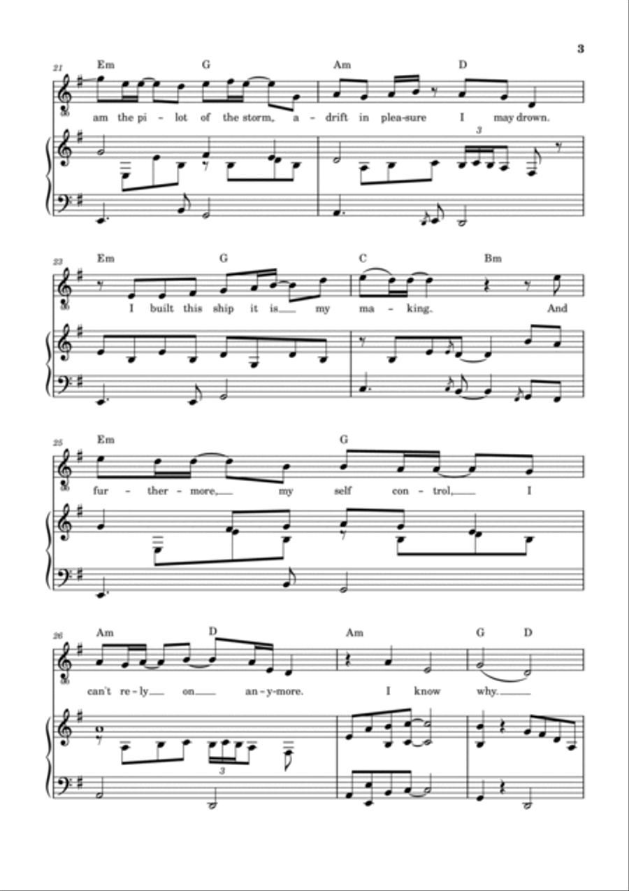 Ship Of Fools Ship Of Fools Voice scores gallery preview page 4