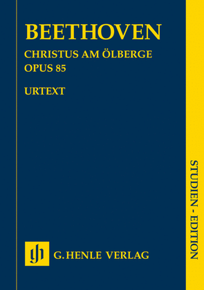 Book cover for Christus am Ölberge, Op. 85