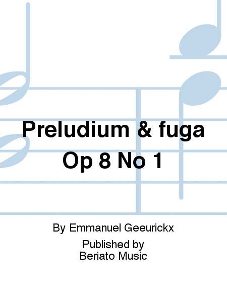 Preludium & fuga Op 8 No 1