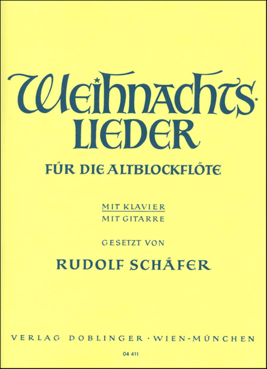 Weihnachtslieder aus Deutschland und Osterreich Piano scores gallery preview page 1