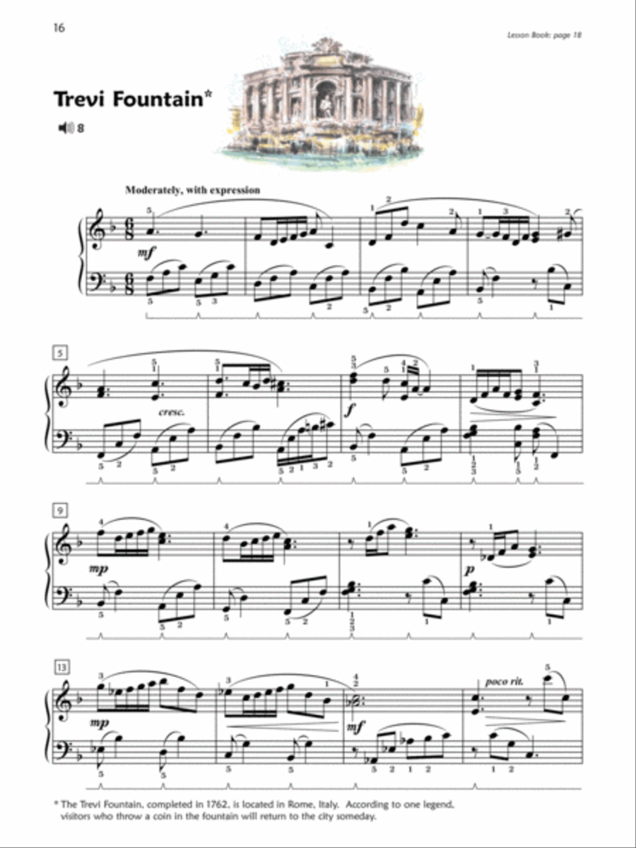 Premier Piano Course Performance, Book 6 Piano Method scores gallery preview page 3