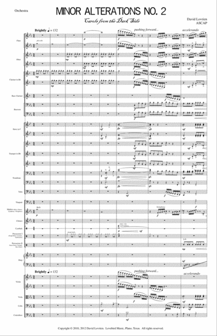 Minor Alterations No. 2 Full Orchestra scores gallery preview page 7