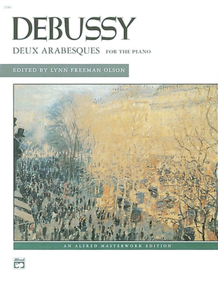 Book cover for Debussy -- Deux Arabesques for the Piano