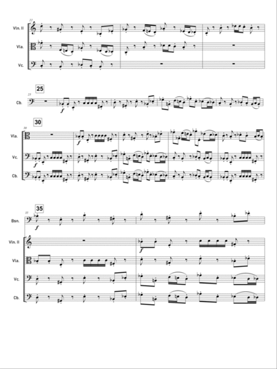 The Bestiality The Bestiality Large Ensemble scores gallery preview page 4