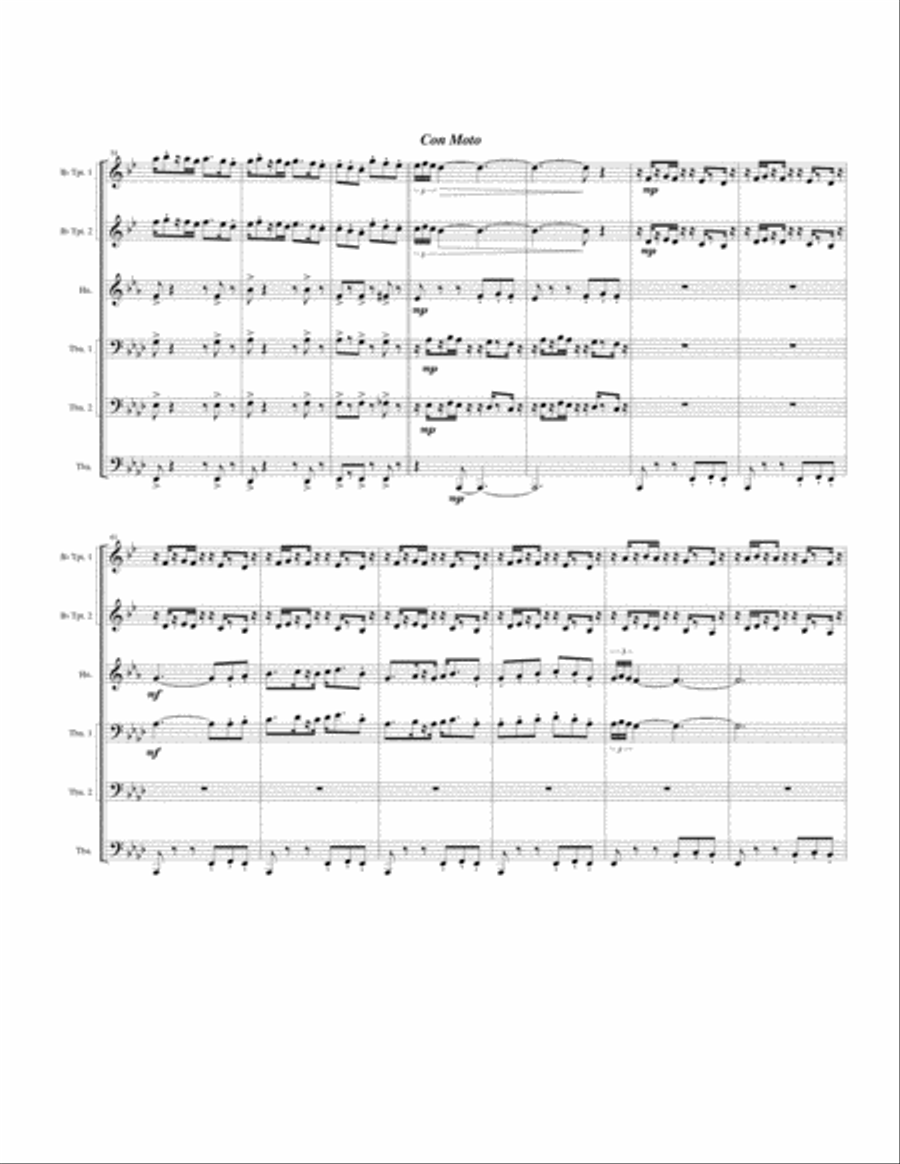 El Toro Loco Brass Ensemble scores gallery preview page 5