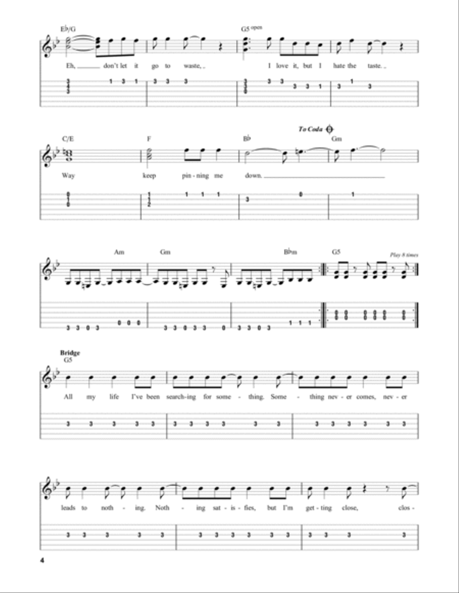 All My Life All My Life Acoustic Guitar scores gallery preview page 4