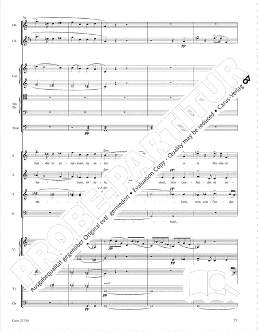 Te Deum 4-Part scores gallery preview page 84
